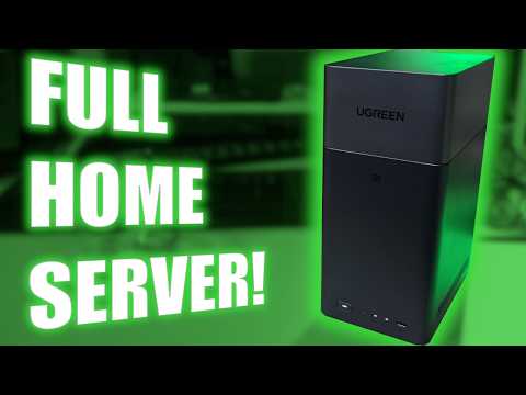 A full home server in a small package! UGREEN NAS DH2300 2-bay review!