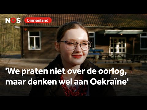 Oekraïense kinderen zijn op vakantie in Nederland om bij te komen van oorlog