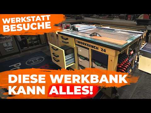 From prison to the workshop: Ralf's ingenious workbench – We visit your workshop – Episode 2