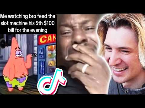 xQc DIES LAUGHING at TIK TOKS