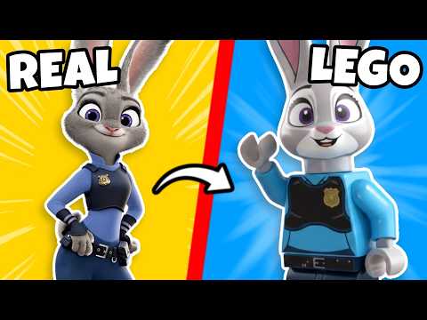 I built ZOOTOPIA in LEGO…