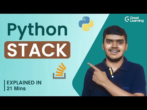 Python Stack | Python Stack Implementation | Python Data Structures | Great Learning