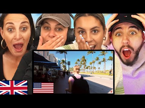British Family Reacts to We Were Wrong About the USA πΊπΈ First Time in America