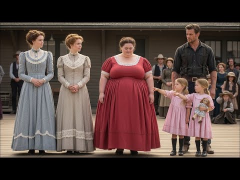 «Мы хотим ЭТУ, папа!» — настаивали близнецы, пока весь город шептался, что вдова «слишком широкая