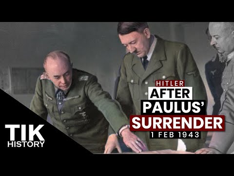 Hitler's Conference after Paulus' Surrender Feb 1943