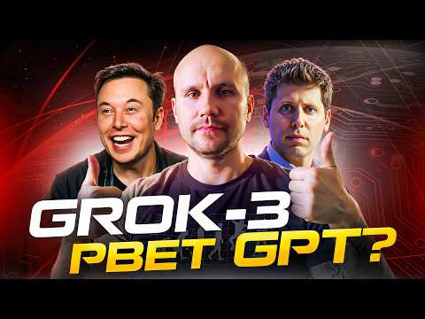 🔥 ГРОК 3 от Илона Маска – революция или хайп? Плотный тест Deep Search, Think модель Grok-3