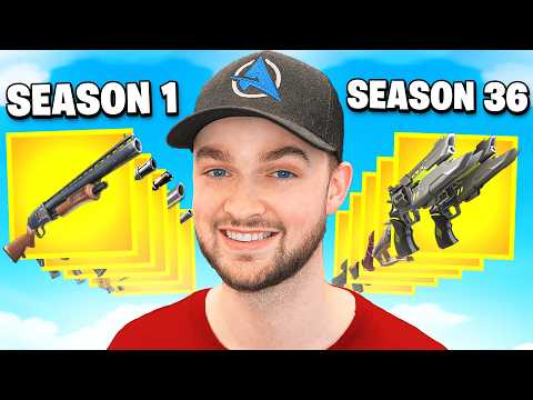 I Ranked the BEST Weapon from EVERY Fortnite Season!