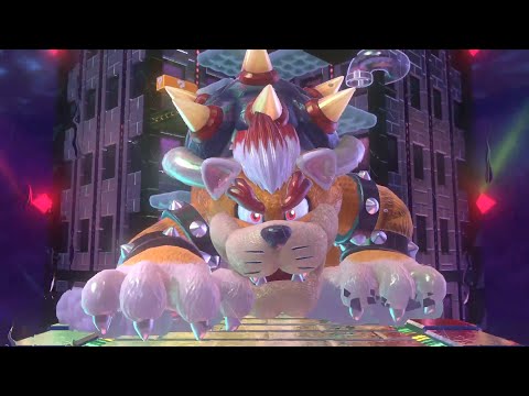 Super Yoshi 3D World: The Great Tower of Bowser Land Final Boss + Ending! *Brother + Sister Gaming!*