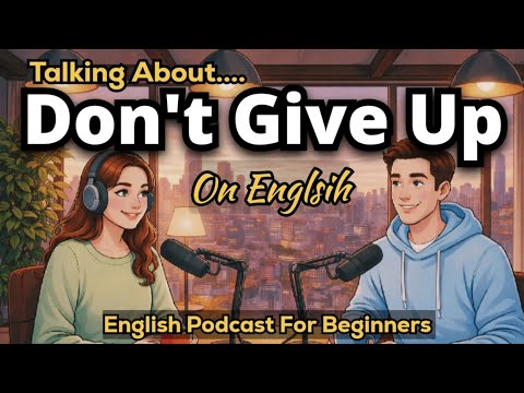 “Don’t Give Up on English | A Motivation Podcast for Beginners | English Conversation Practice
