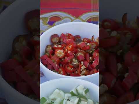 Betel Leaf Wrap "Miang Kham" | Thai Street Food