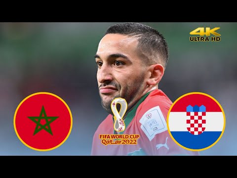المغرب 🇲🇦 كرواتيا 🇭🇷 مباراة نارية 🔥🔥 اسود الاطلس رابع كأس العالم 2022 جودة عالية 4K