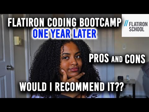 Flatiron School ONE YEAR LATER | PROS and CONS | Would I Recommend