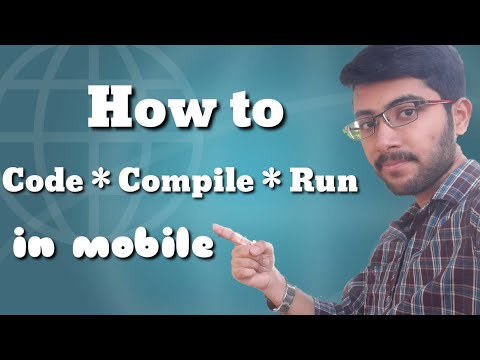 How to compile and run code in mobile | C/C++/JAVA/PYTHON/BASH/RUBY | Coding in mobile | In Telugu |