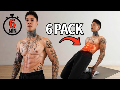 SUPER EFFECTIVE 6MIN 6PACK ABS WORKOUT (NO REST)
