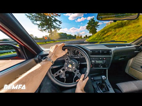 BMW E30 318is POV Spirited Drive on Backroads | Epic Sound | 4K