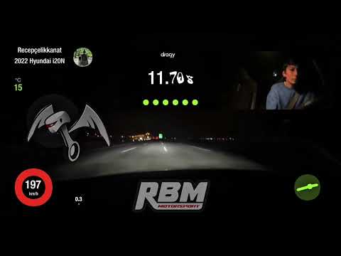 Hyundai İ20N New record 100-200 km/h 🇹🇷