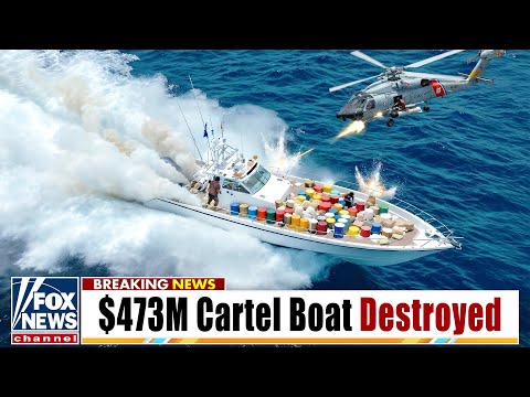 US Coast Guard STORM Cartel Boat — 34 Smugglers ARRESTED, $473M & 34 Tons of Drug SEIZED