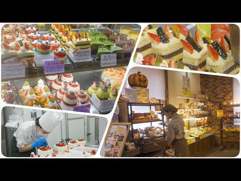 地元で20年！おしゃれで可愛い🎃ハロウィンケーキができる裏側に密着！【ジョリフィス】Japanese sweets