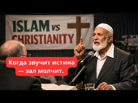САМЫЙ мощный вызов, брошенный Ахмедом Дидатом Христианам