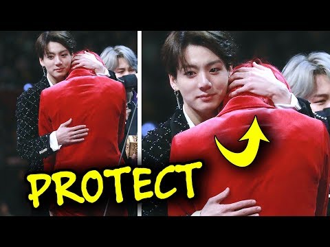 BTS protecting and supporting Taehyung 😭