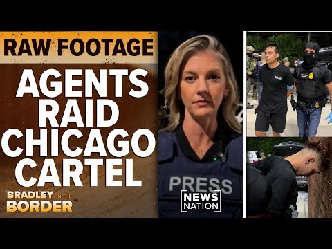 Raw footage: 300+ federal agents raid Chicago apartments | Bradley on the Border