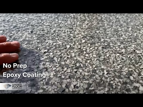 Experimenting With A No Prep Epoxy Floor On Broom Finished Concrete.  Urethane Topcoat Install.