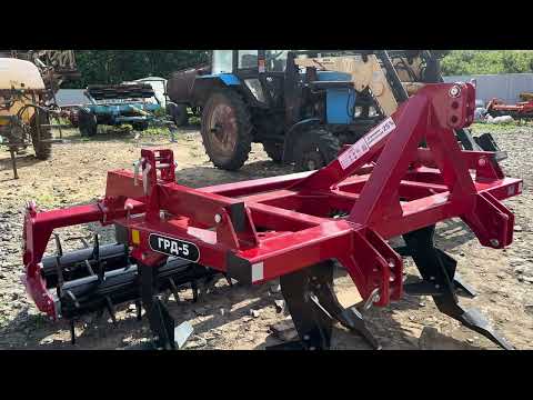 Глибокорозпушувач деметра 5 лап. Вчіпим за 105 сил Юто 954 і басак 2110 110 сил. Любим знущатись)))