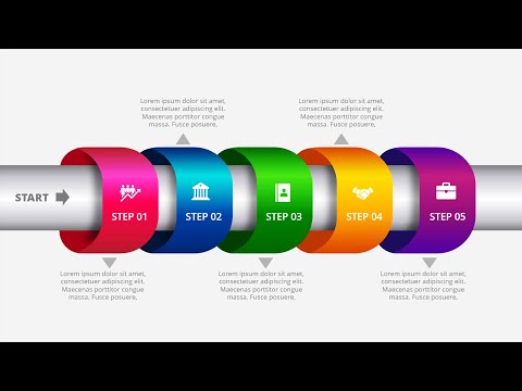 Create 5 Ring Options Slide in PowerPoint | Tutorial 1018 | Free Template