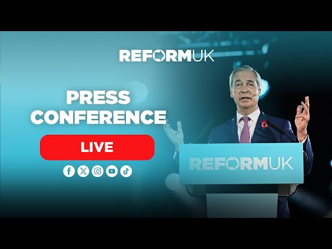 LIVE: Reform UK announces five major measures that will save £25bn and prioritise British citizens.