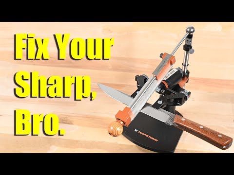 Ultimate Knife Sharpener?  Or...Not? - Hapstone RS
