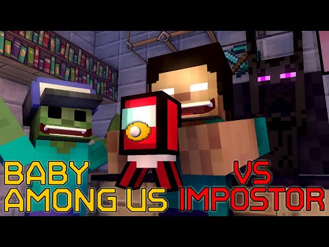 AMONG US VS IMPOSTOR - MINECRAFT ANIMATION