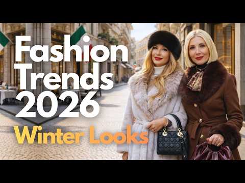 👉 MILAN WINTER AESTHETIC 2026 🇮🇹 ITALIAN STYLE INSPIRATION | CHIC STREET LOOKS