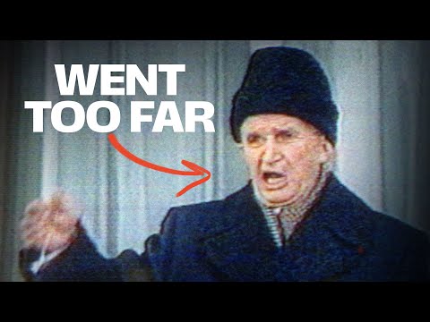 The day a dictator was executed on live TV