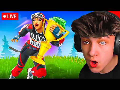 🔴LIVE! - WINNING $20,000 TOURNAMENT! (Fortnite)