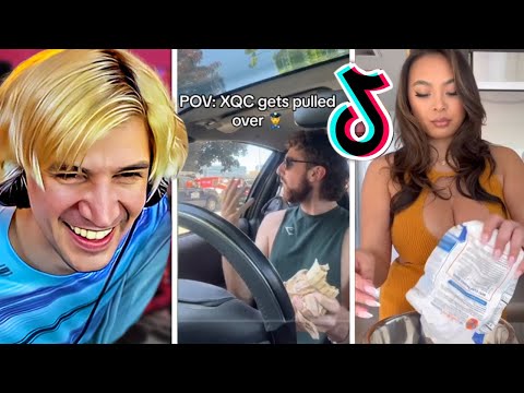 xQc Laughs at TikToks for 1 Hour Straight!