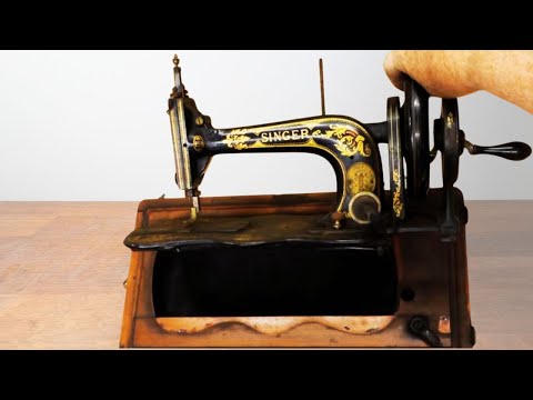 1884 SINGER Sewing Machine Restoration