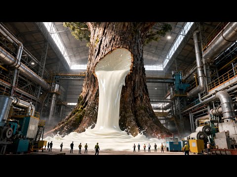 Inside Rubber Production Factory – How Latex Turns into Essential Rubber Goods (Full Process)