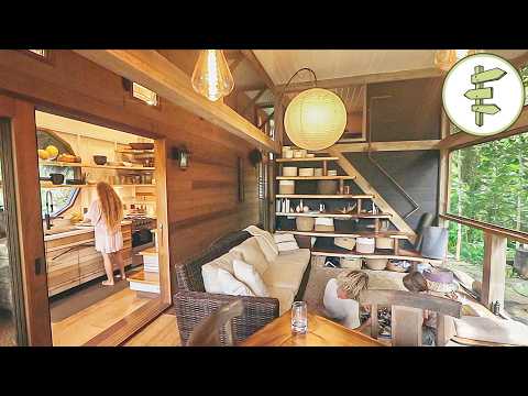 Super Talented Builder Creates Amazing Tiny Houses for His Family & Friends – FULL TOUR