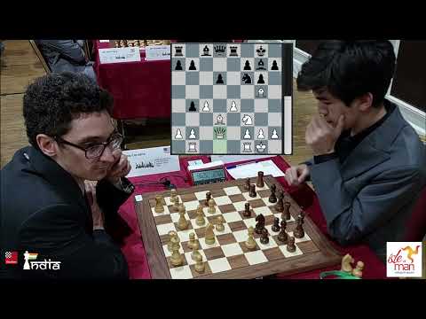 World no.2 vs Uzbekistan no.2 - Fabiano Caruana vs Javokhir Sindarov | Grand Swiss 2023