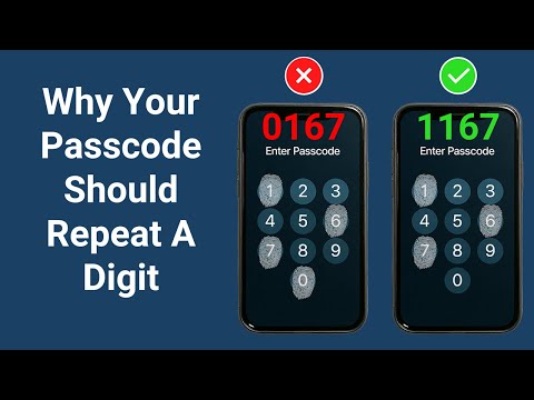 The Mathematical Reason Your Passcode Should Repeat A Digit