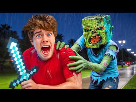 I Survived Minecraft in Real Life!