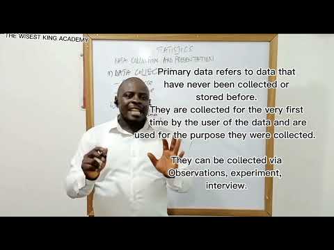 introduction to statistics: Data Collection and Presentation (Part 1)