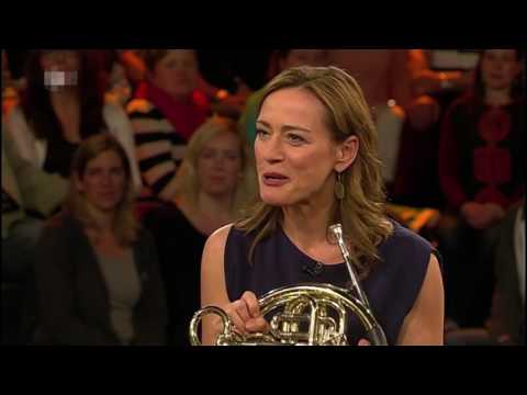 Sarah Willis on the Markus Lanz Show