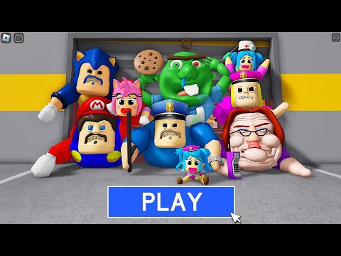 NEW UPDATE! MARIO BARRY'S FAMILY NEEDS HELP! FULL GAME #obby #Roblox