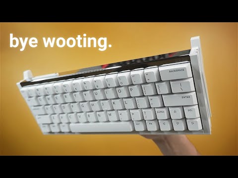 The wooting 60he killer just got better... (IQUNIX EZ63 White Elf Review)