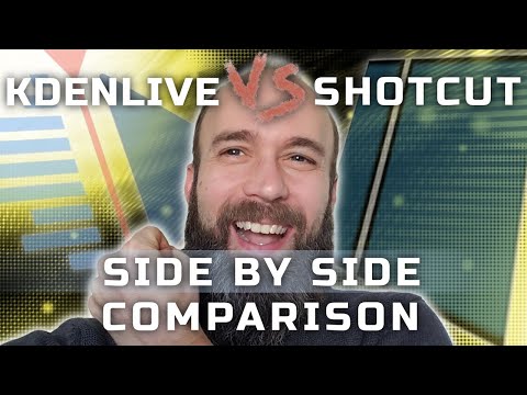 Kdenlive vs Shotcut - Side by Side Comparison