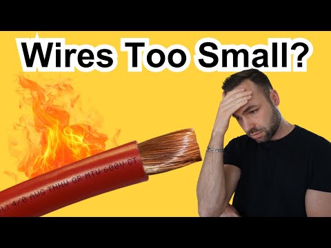How To Size a Wire For Off-Grid Solar Power - Calculation Examples