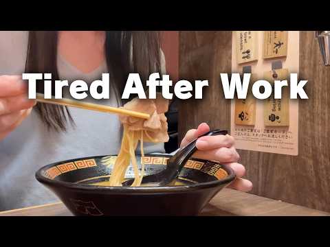 A Lonely Night in Japan | Ichiran Ramen & Manga Cafe Vlog