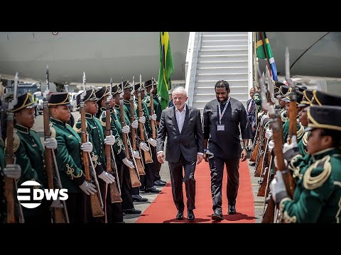 FULL ARRIVAL: Brazil’s President Lula Reaches South Africa for G20 Summit! | AQ1Z