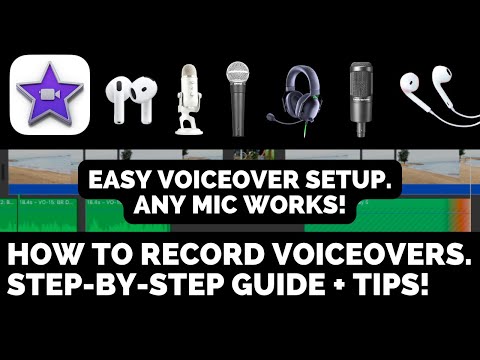 How to Record a Voiceover in iMovie – Complete Guide + Tips